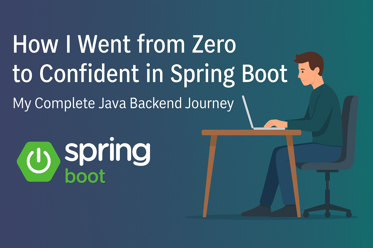How I Went from Zero to Confident in Spring Boot: My Complete Java Backend Journey